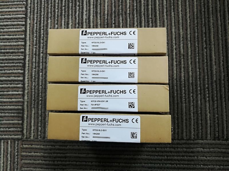 New and original Pepperl+Fuchs voltage repeater KFD2-VR4-Ex1.26 arrived.