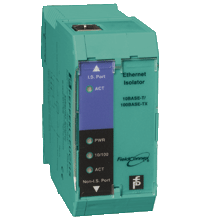 Intrinsically safe Ethernet Isolator EI-0D2-10Y-10B-Y1
