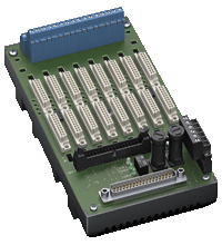 H-System Termination Board HiCTB08-SDC-44C-SC-RA