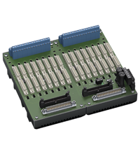 H-System Termination Board HiCTB16-SDC-44C-SC-RA