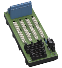 H-System Termination Board HiDTB04-DVM-IDC4-SC-NO-AM16