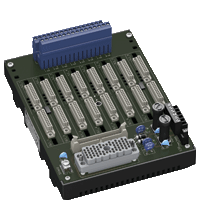 H-System Termination Board HiDTB08-TRI-AIISD-EL-PL