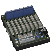 H-System Termination Board HiDTB08-TRI-AIISD-EL-SC