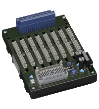 H-System Termination Board HiDTB08-TRI-AOISD-EL-PL