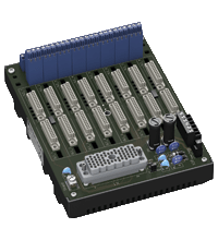 H-System Termination Board HiDTB08-TRI-DIISQ-EL-SC