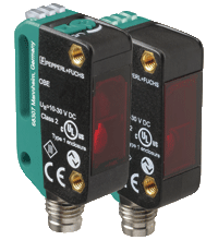 Thru-beam photoelectric sensors OBE12M-R100-S2EP-IO-V31